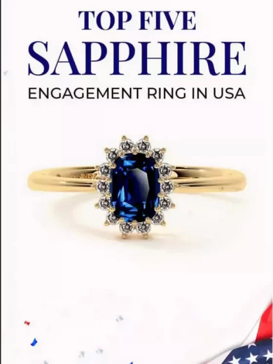 Top 5 Sapphire Engagement Rings in USA