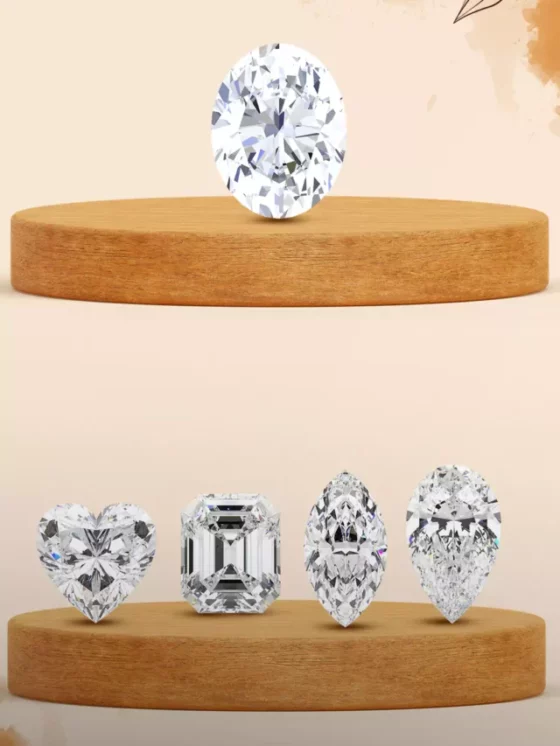 Shapes of Diamonds: Oval vs. Others | GemsNY